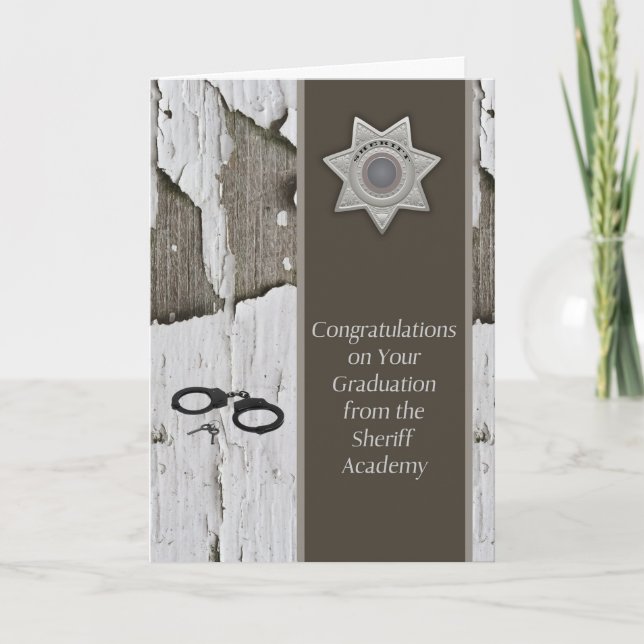 Cartão Graduação da Academia Xerife (Frente)