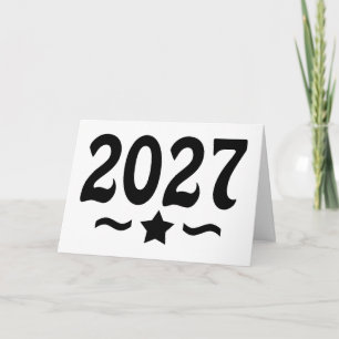 Cartão Graduação da Turma Estelar de 2027