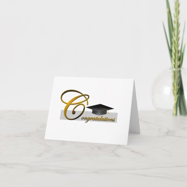 Cartão Graduação de parabéns (Frente)