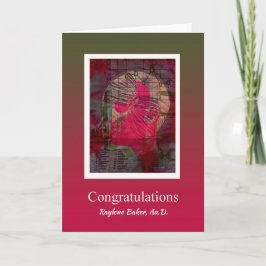 Cartão Graduação de parabéns Doutor em Audiologia