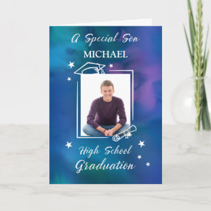 Cartão Graduação de Segundo grau de Foto Personalizada So