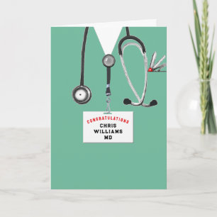 Cartão graduação em medicina