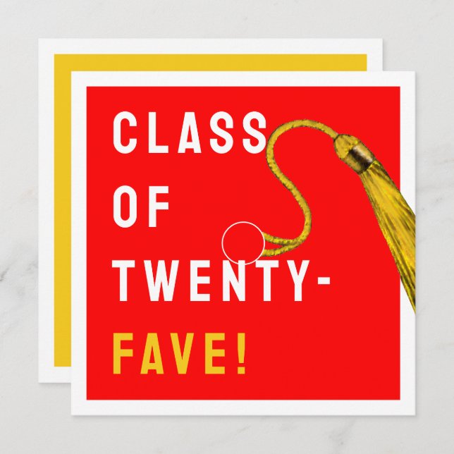 Cartão Graduação Funny 2025 (Frente/Verso)