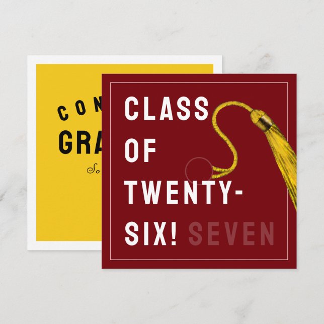 Cartão Graduação Funny 2025 (Frente/Verso)