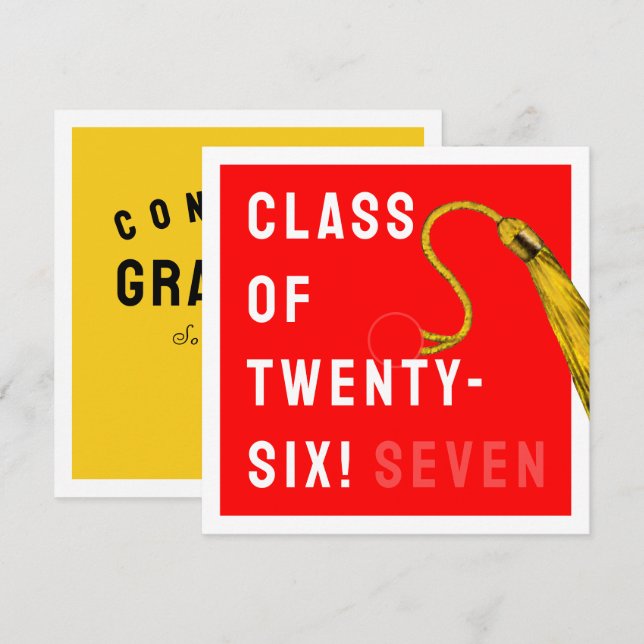 Cartão Graduação Funny 2025 (Frente/Verso)