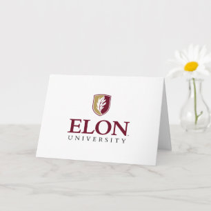 Cartão Graduação na Universidade Elon Parabéns