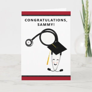 Cartão Graduação Personalizada de Enfermeiros