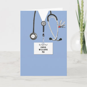 Cartão Graduação Personalizada na Faculdade de Medicina