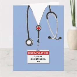 Cartão Graduação Personalizada na Faculdade de Medicina