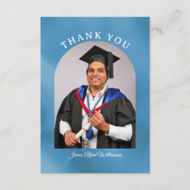 Cartão Graduation Arch Thank You card