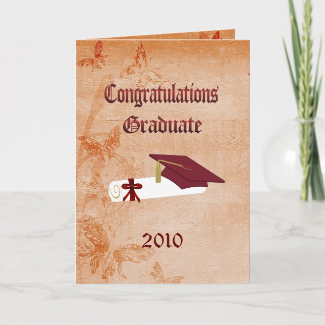 Cartão Graduation Card 2010 (Frente)