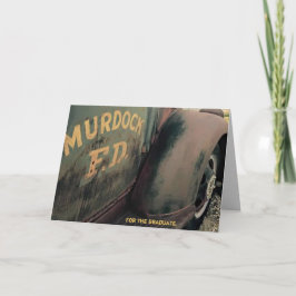 Cartão graduation card for boy