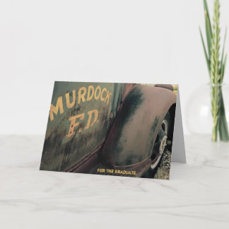 Cartão graduation card for boy