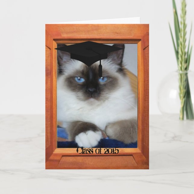 Cartão Graduation class of 2015 (Frente)