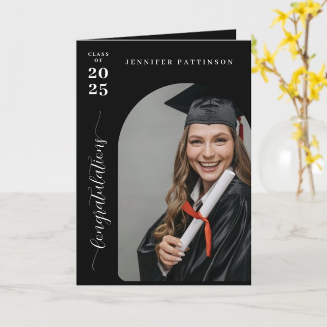 Cartão Graduation Congratulations Dream Big Graduate (Flor Amarela)