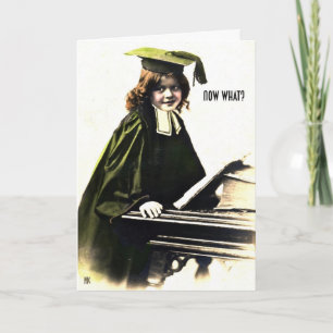 Cartão Graduation Congratulations Now What Greeting Card