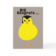 Graduation Congratulations to One Smart Chick