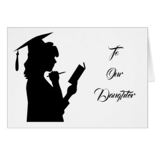 CARTÃO GRADUATION LOVE AND PRIDE FOR DAUGHTER