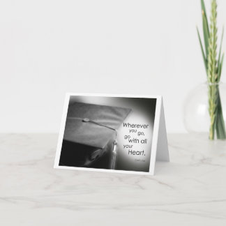 Cartão Graduation wishes