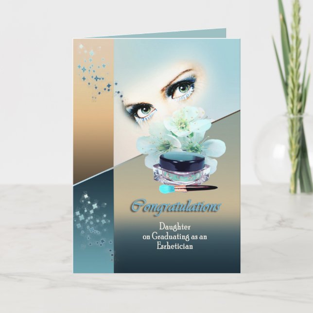 Cartão Graduations daughter for Estheticion (Frente)