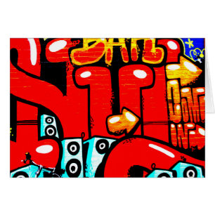 Cartão Graffiti 19 gca