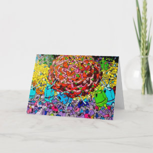 Cartão Graffiti Art Greeting Card