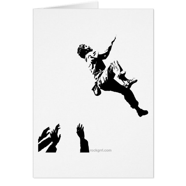 Cartão Gráfico de Bouldering (Frente)