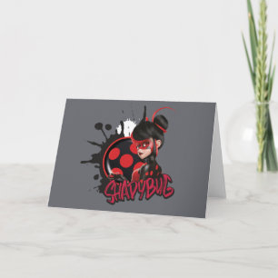 Cartão Gráfico de Caractere Shadybug Reverso Miraculoso
