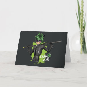 Cartão Gráfico de Caracteres Nó de Garra Reversa Miraculo