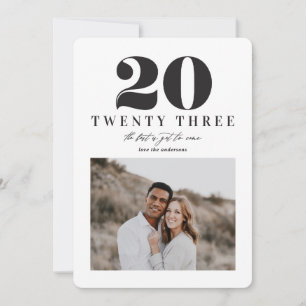 Cartão gráfico de férias de 2023