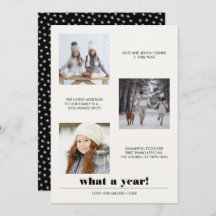 Gráfico mínimo | Ano em análise 3 colagem fotográf