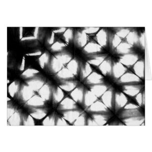 Cartão Gráfico Shibori I