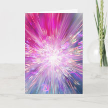 Gráficos abstratos de explosão de energia rosa e a