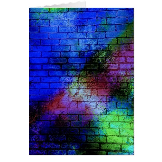 Cartão Grafite de parede (Frente)