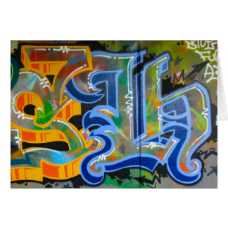 Cartão Grafite Wall Art