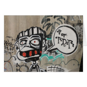Cartão Grafites avariados