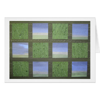 Cartão Grama do mar