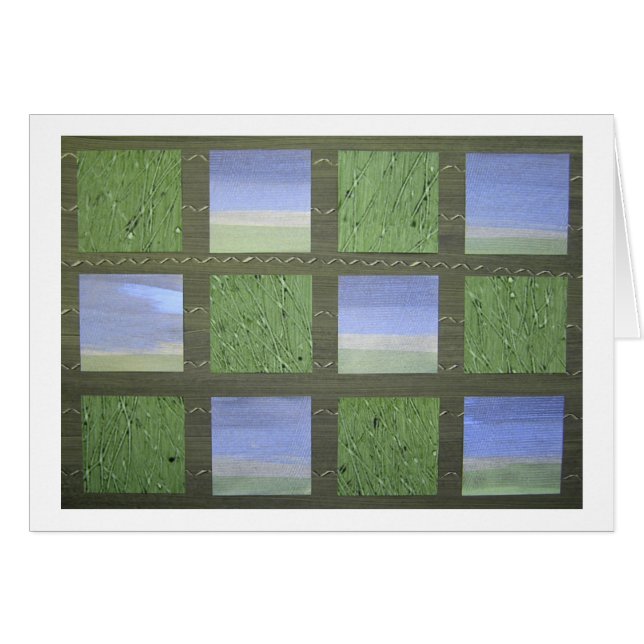 Cartão Grama do mar (Frente Horizontal)