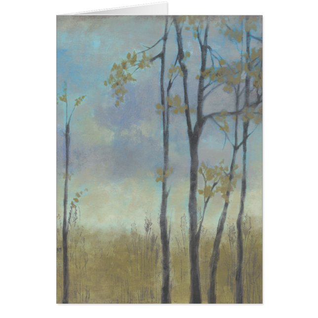 Cartão Grama I de Trigo em Camada Árvore (Frente)