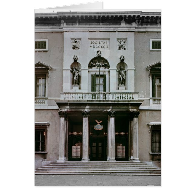 Cartão Gran Teatro La Fenice (Frente)