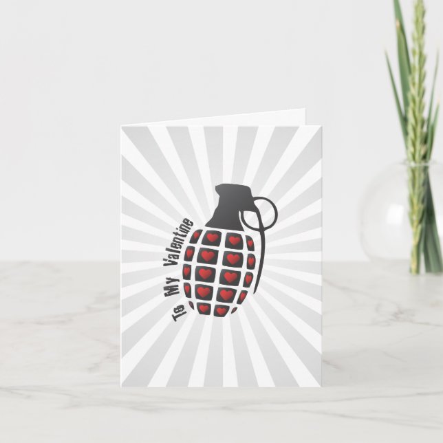 Cartão Granada do amor (Frente)