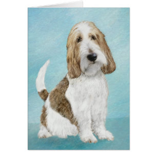 Cartão Grand Basset Griffon Vendeen - Arte Cão Original