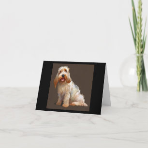 Cartão Grand Basset Griffon Vendeen - Retrato de Cachorro