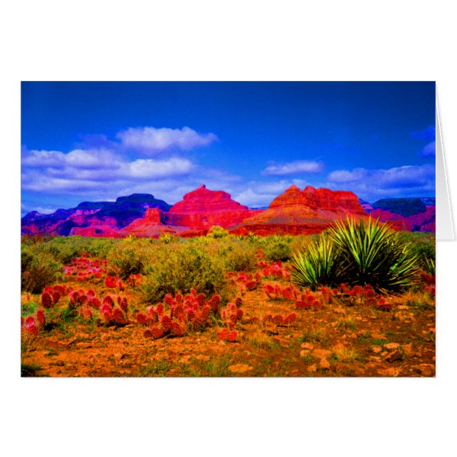 Cartão Grand Canyon (Frente Horizontal)