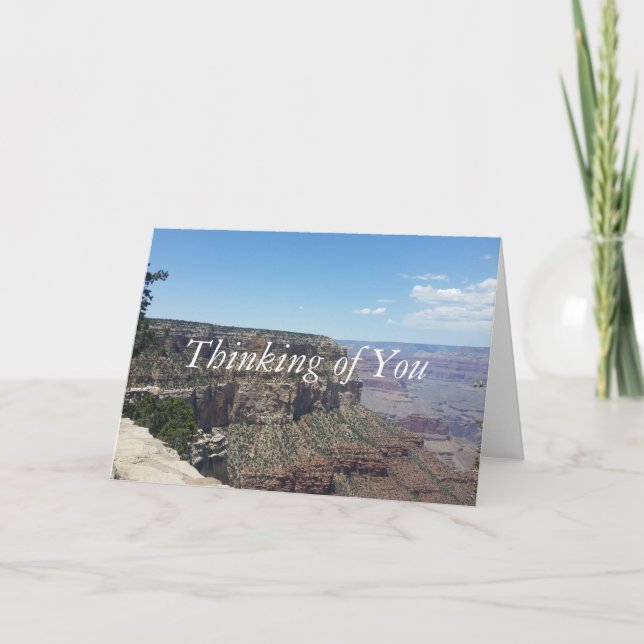 Cartão Grand Canyon - Excursão do Sul (Frente)