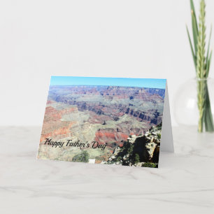 Cartão Grand Canyon Happy Father's Day Card