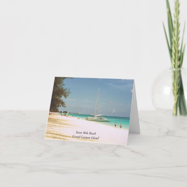 Cartão Grand Cayman Note Cards (Frente)