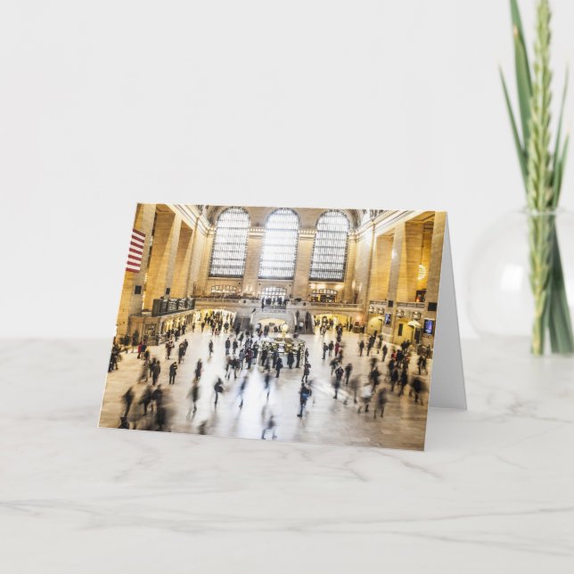Cartão Grand Central Station Greeting Card (Frente)