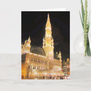 CARTÃO GRAND PLACE, BRUXELAS BÉLGICA