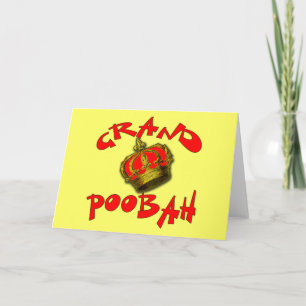 Cartão Grand Poobah with Crown Products
